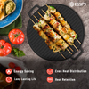 Esspy Pre-Seasoned Cast Iron 2 in 1 Grill and Griddle Pan & Dosa Tawa | Iron Cookware for Kitchen | Roti Tawa | Cast Iron Grill Pan | Iron Tava Big Size